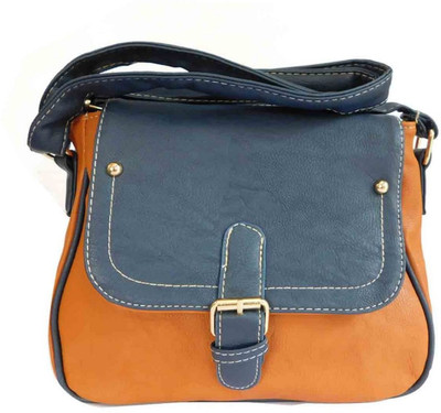 

Laviva Women Casual Brown PU Sling Bag