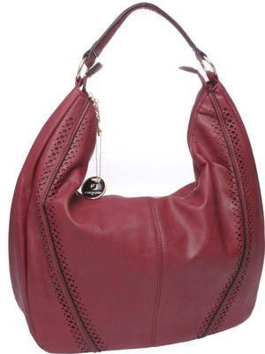 

Fur Jaden Women Casual Maroon PU Sling Bag