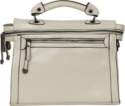 

Blue Tuff Women White PU Shoulder Bag