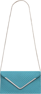 

Fostelo Women Casual Blue PU Sling Bag