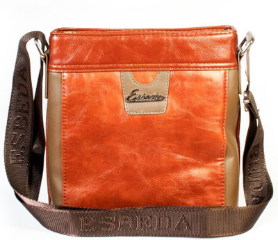 

Esbeda Men Formal Tan PU Sling Bag