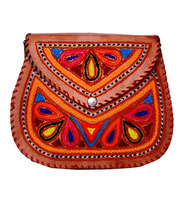 

Purpledip Women Casual Multicolor Genuine Leather Sling Bag