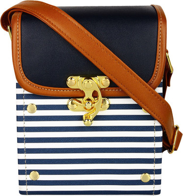 

Brazeal studio Women Casual Multicolor PU Sling Bag