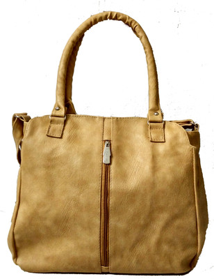 

Craveforit Girls Casual Beige PU Sling Bag