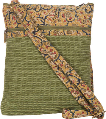 

Jute Cottage Women Casual Multicolor Jute Sling Bag