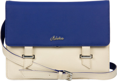 

Adaira Girls Casual Blue PU Sling Bag