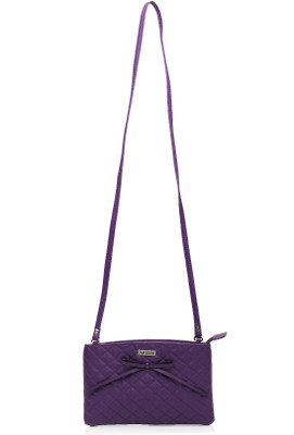 

Bern Women Casual Purple PU Sling Bag