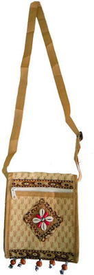 

CraftEra Girls Casual Multicolor Jute Sling Bag