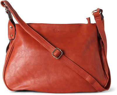 Allen Solly Women Casual Brown PU Sling Bag
