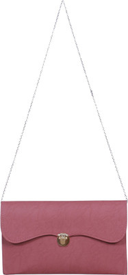 

Kshipra Fashion Women Evening/Party Pink Leatherette Sling Bag
