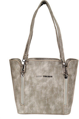

Lino Perros Women Casual Grey Leatherette Sling Bag