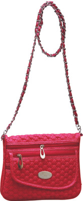 

Fostelo Women Casual Black PU Sling Bag