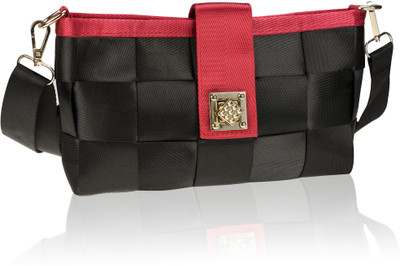 

Neuste Women Casual Black, Red PU Sling Bag