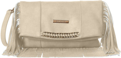 

Stella Ricci Women Casual Beige PU Sling Bag
