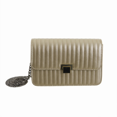 

Peaubella Women Formal Gold PU Sling Bag