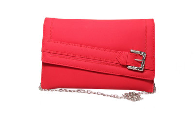 

UC Women Casual Red Leatherette Sling Bag