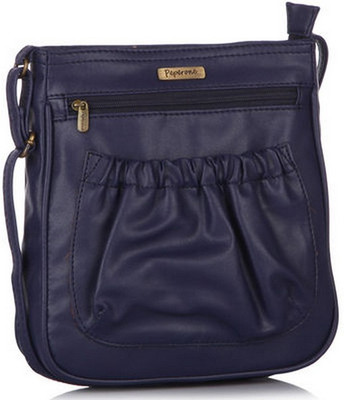 

Peperone Women Casual Blue PU Sling Bag