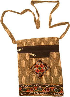 

Minky's Decor Women Casual Multicolor Cotton Sling Bag