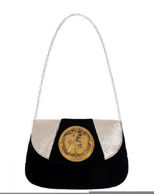 

Ratash.com Women Casual Black Velvet Shoulder Bag