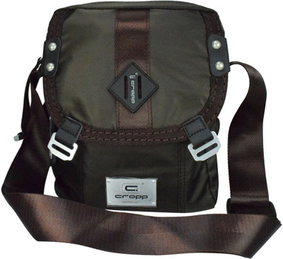 

Cropp Men & Women Casual Brown Nylon Sling Bag