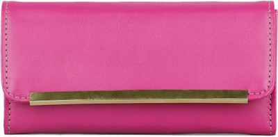 

AFRE Women Casual Pink PU Clutch