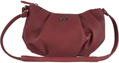 

Lavie Women Formal Red PU Sling Bag