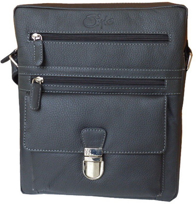 

Style 98 Women Casual Black Genuine Leather Sling Bag