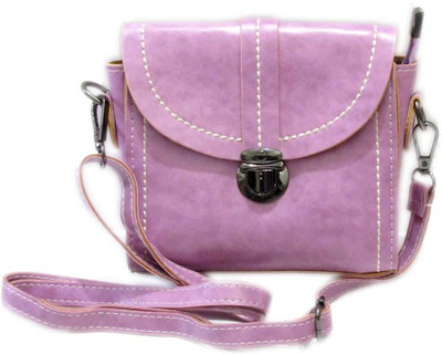

Laviva Women Casual Pink PU Sling Bag