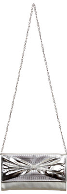 

Impress Women Casual Silver PU Sling Bag