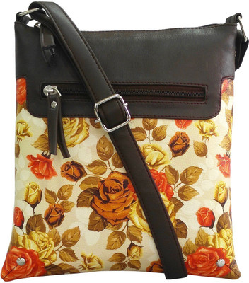 

Toteteca Women Casual Multicolor PU Sling Bag