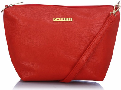 

Caprese Women Casual Red Leatherette Sling Bag