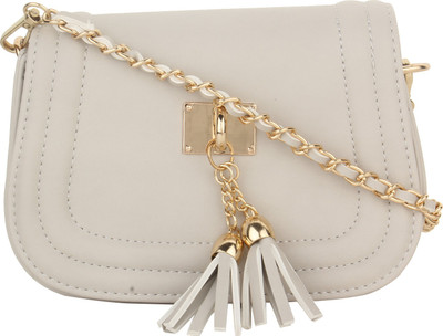 

Alvaro Castagnino Women Casual Beige PU Sling Bag
