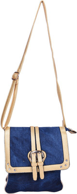

Aquila Women Casual Blue Denim Sling Bag