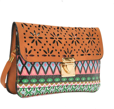 

Hawai Women Casual Multicolor PU Sling Bag