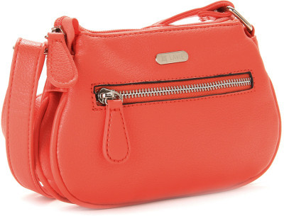 

Lavie Women Casual Orange Sling Bag