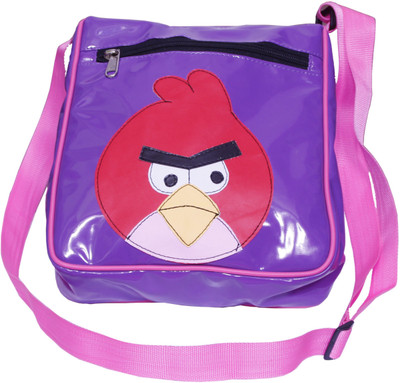 Kidzbash Girls Purple Leatherette Shoulder Bag