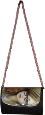 

Le Craf Girls Evening/Party Multicolor Polyester Sling Bag