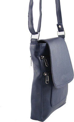 

31st Street Women Formal Blue Leatherette Sling Bag