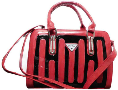 

Hot Sea Women Casual Red, Black Polyester Sling Bag, Black;red