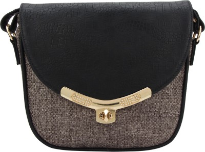 

The Peacock Craft Women Casual Grey Jute Sling Bag