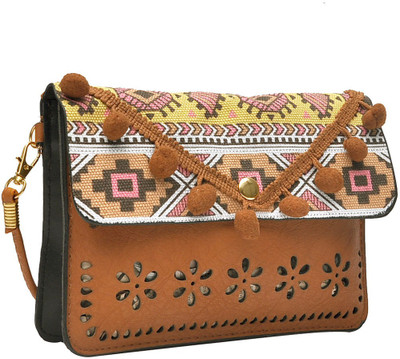 

Hawai Women Casual Multicolor PU Sling Bag