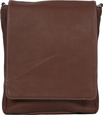 

CRECON Girls Casual Brown PU Sling Bag