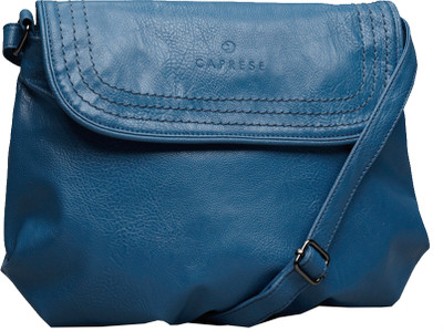

Caprese Women Casual Blue PU Sling Bag