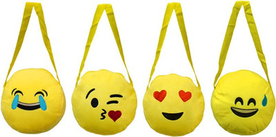 AARIP Girls Casual Yellow Velvet Sling Bag