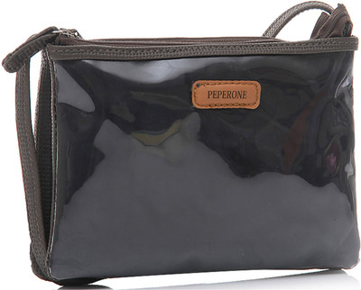 

Peperone Women Casual Grey PU Sling Bag