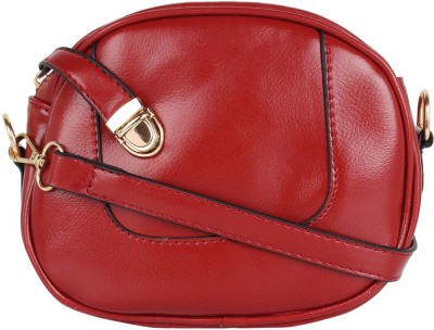 

PamperVille Women Red PU Sling Bag