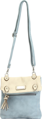 

Lavie Women Casual Blue PU Sling Bag