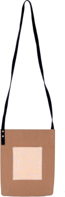 

Natural Furnish Girls Casual Multicolor Cotton Sling Bag