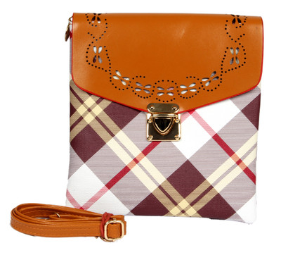 

Ducati Girls Casual Multicolor PU Sling Bag