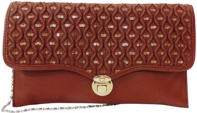 

Estoss Women Brown Canvas Sling Bag
